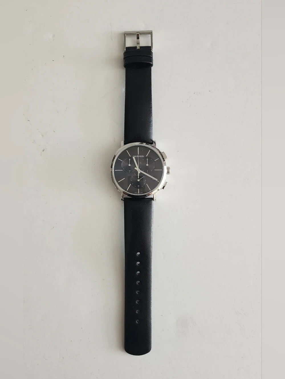 New CALVIN KLEIN Posh Chronograph Black Dial Men's Watch